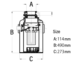 SG-AC2HP サイズ